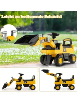 Sitzbagger ab 1 Jahr in Gelb