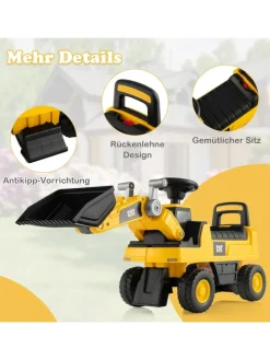 Sitzbagger ab 1 Jahr in Gelb