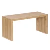 Sitzbank in Natur - (B)90 x (H)43 x (T)33 cm