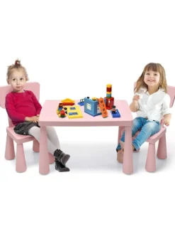 Sitzgruppe 3 tlg. Set in Rosa