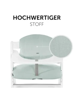 Sitzkissen / Hochstuhlauflage für Alpha Hochstuhl in gruen