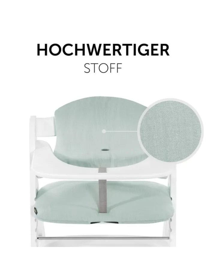 Sitzkissen / Hochstuhlauflage für Alpha Hochstuhl in gruen