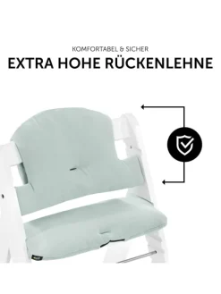 Sitzkissen / Hochstuhlauflage für Alpha Hochstuhl in gruen