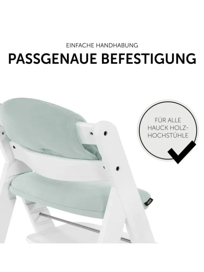 Sitzkissen / Hochstuhlauflage für Alpha Hochstuhl in gruen