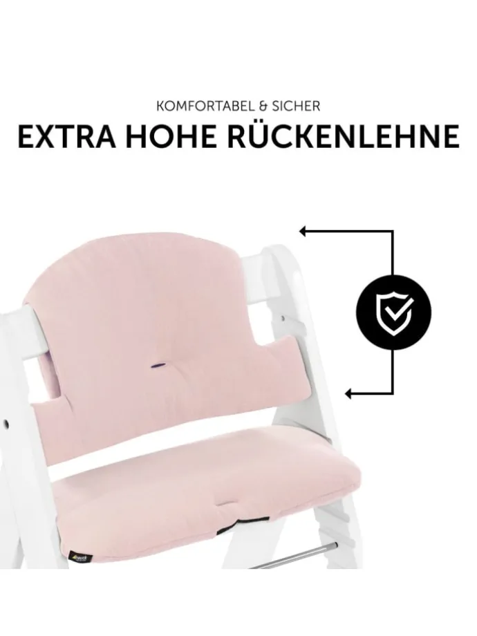 Sitzkissen / Hochstuhlauflage für Alpha Hochstuhl in rosa