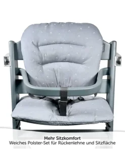 Sitzkissen / Hochstuhlauflage für bebeconfort in grau