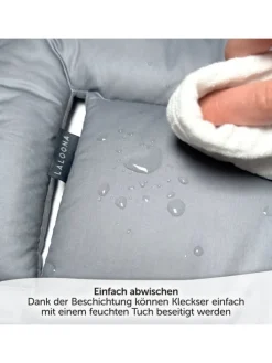 Sitzkissen / Hochstuhlauflage für Stokke in grau