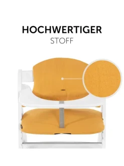 Sitzkissen / Hochstuhlauflage für Alpha Hochstuhl in orange,gelb