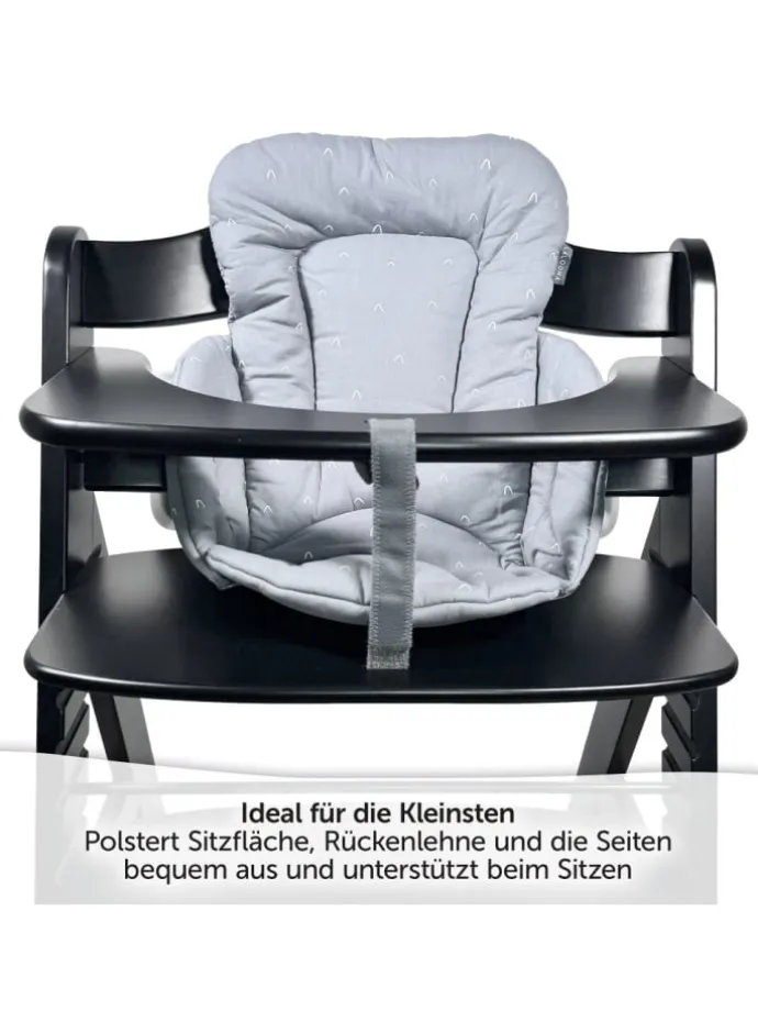 Sitzverkleinerer für Hauck Alpha Hochstuhl in grau