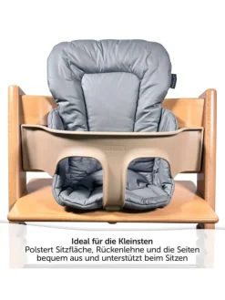 Sitzverkleinerer für Stokke Tripp Trapp Hochstuhl in grau