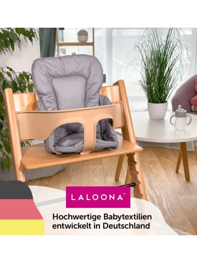 Sitzverkleinerer für Stokke Tripp Trapp Hochstuhl in grau