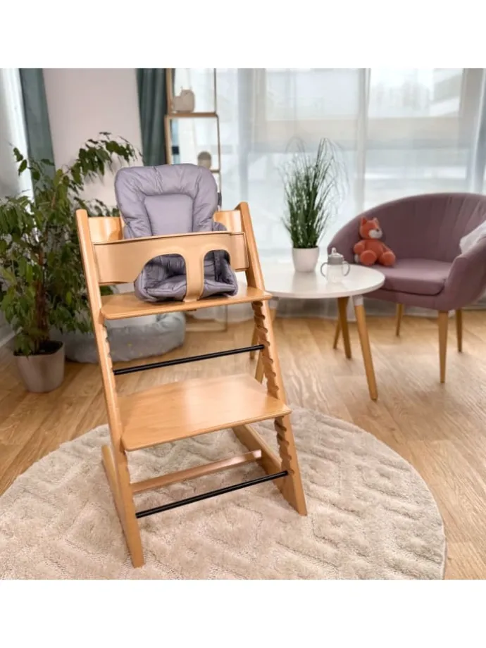 Sitzverkleinerer für Stokke Tripp Trapp Hochstuhl in grau