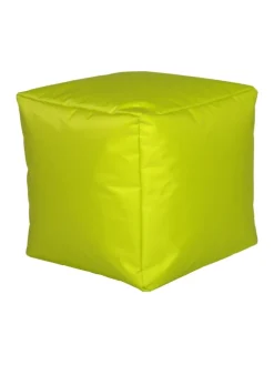 Sitzwürfel Nylon limone 40/40/40 cm in Limone