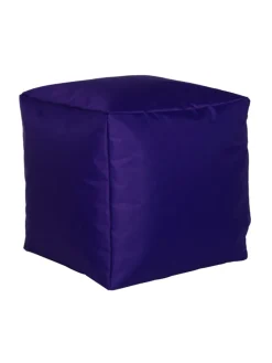 Sitzwürfel Nylon purple 40/40/40 cm in purple