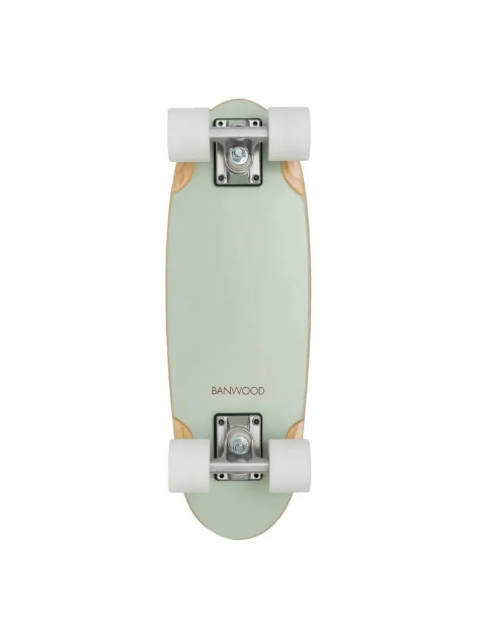 Skateboard aus Holz für Kinder, ab 3 Jahren, Minze