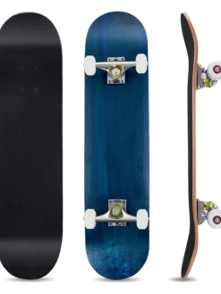Skateboard in Blau