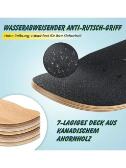 Skateboard in Blau