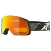 Ski-/ Snowboardbrille "Blackcomb" in Schwarz/ Orange