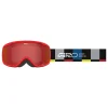 Ski-/ Snowboardbrille "Buster" in Rot/ Bunt