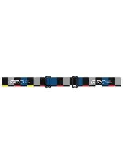 Ski-/ Snowboardbrille "Buster" in Rot/ Bunt