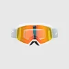Ski-/ Snowboardbrille in Hellblau/ Orange