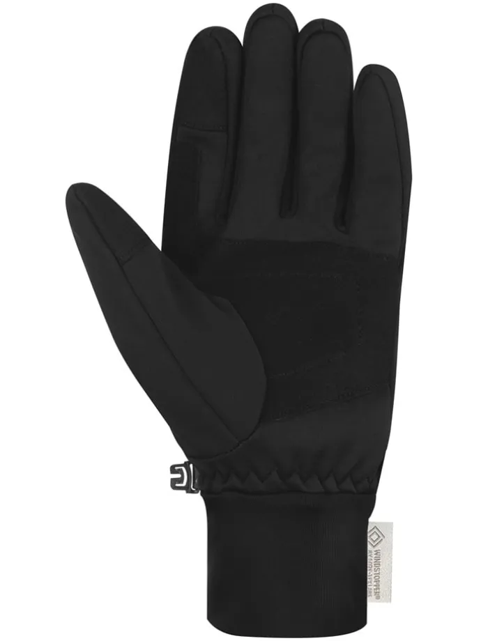Ski-/ Snowboardfingerhandschuhe "Vesper WINDSTOPPER® TOUCH-TEC" in Schwarz