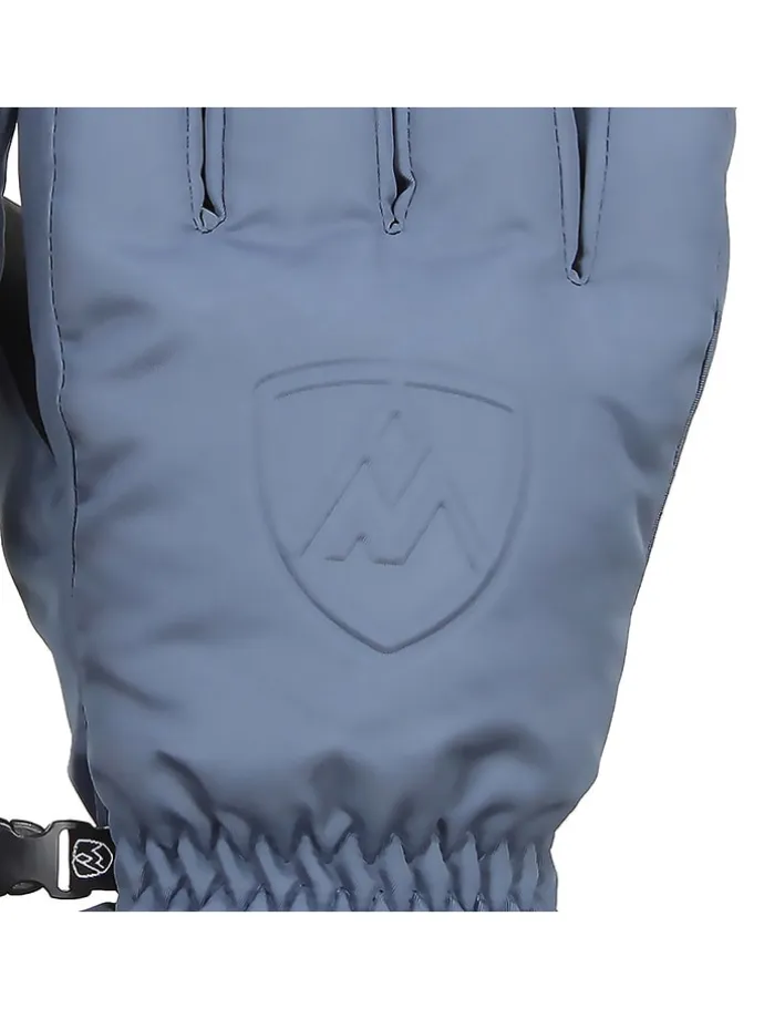 Ski-/ Snowboardfingerhandschuhe "Monster" in Blau/ Blau