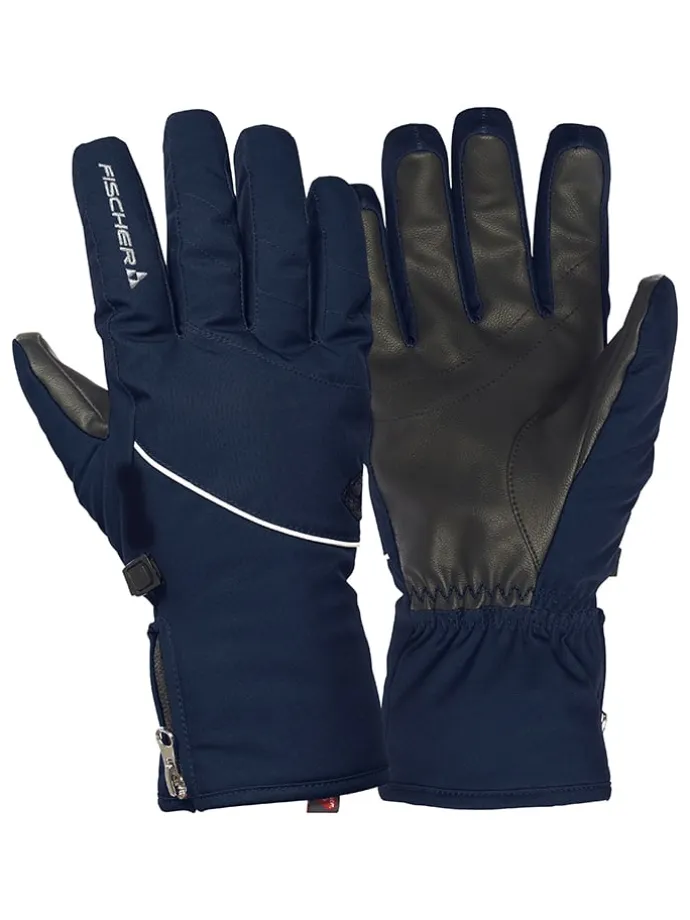 Ski-/ Snowboardfingerhandschuhe in Dunkelblau