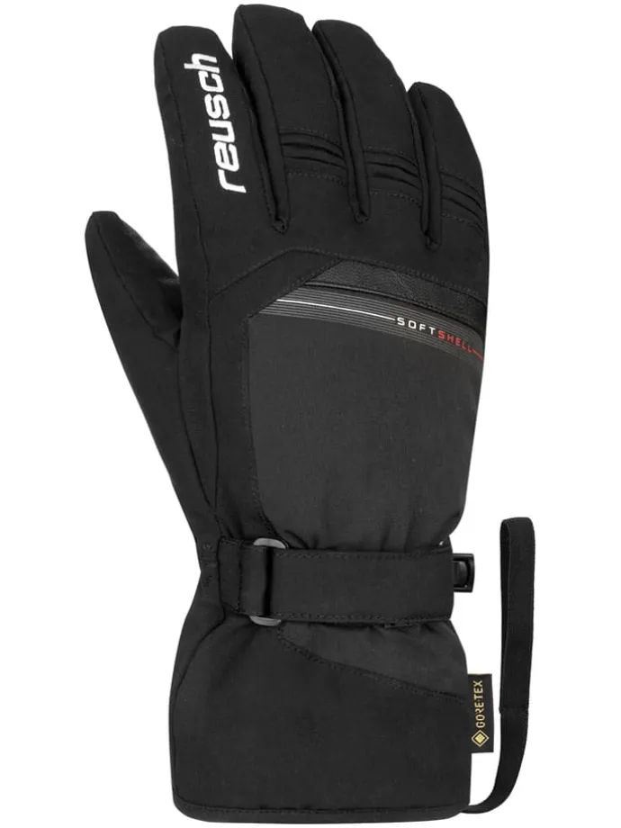 Ski-/ Snowboardfingerhandschuhe "Stanley GORE TEX" in Schwarz