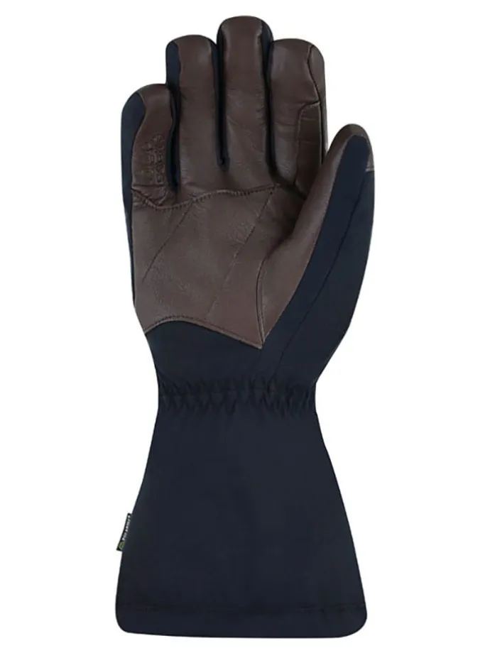Ski-/ Snowboardfingerhandschuhe "Serfaus" in Schwarz/ Beige