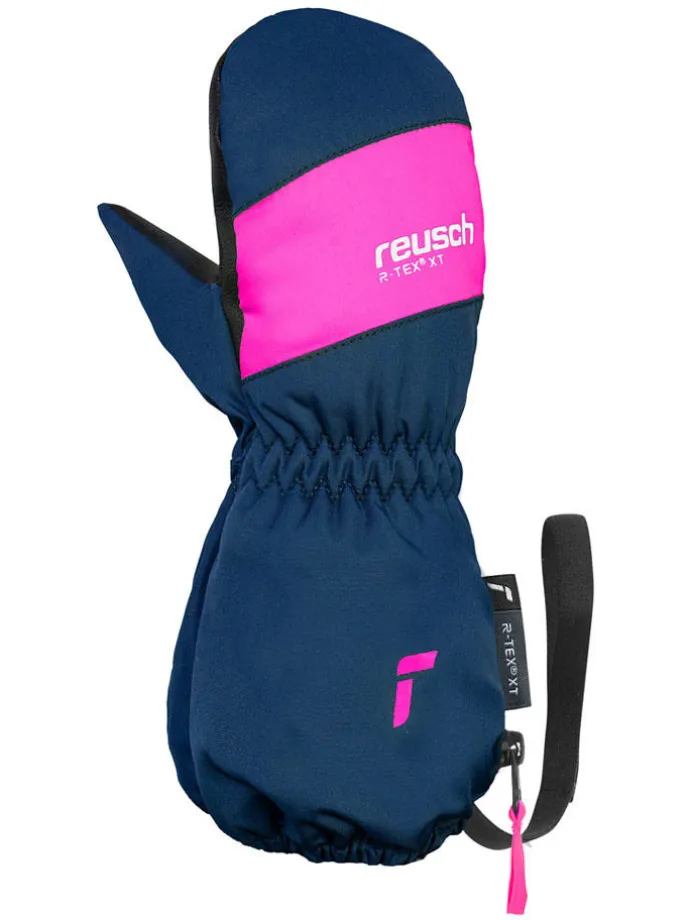 Ski-/ Snowboardfäustlinge "Cliff R-TEX® XT" in Dunkelblau/ Pink