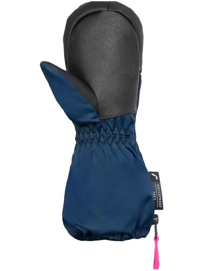 Ski-/ Snowboardfäustlinge "Cliff R-TEX® XT" in Dunkelblau/ Pink