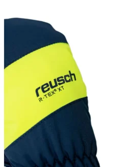 Ski-/ Snowboardfäustlinge "Cliff R-TEX® XT" in Dunkelblau/ Gelb