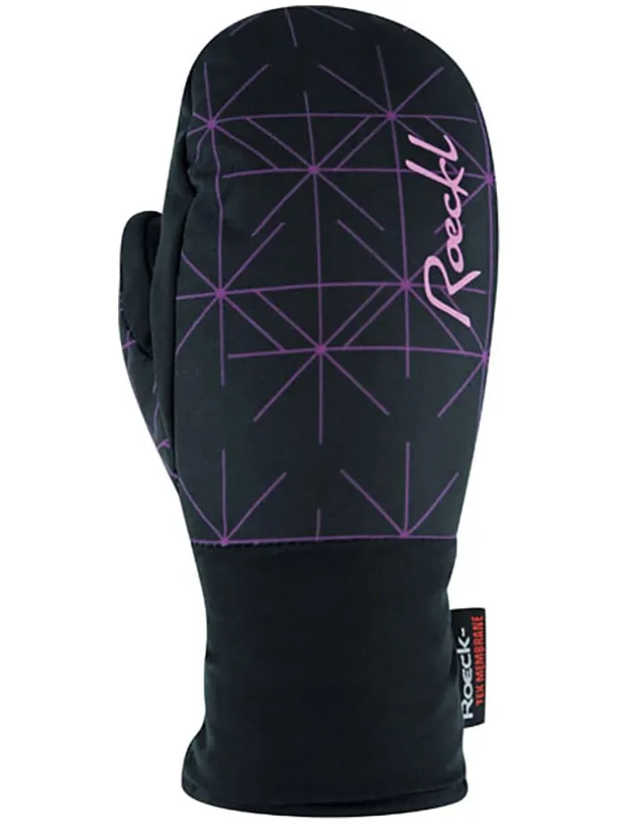 Ski-/ Snowboardfäustlinge "Faido" in Schwarz