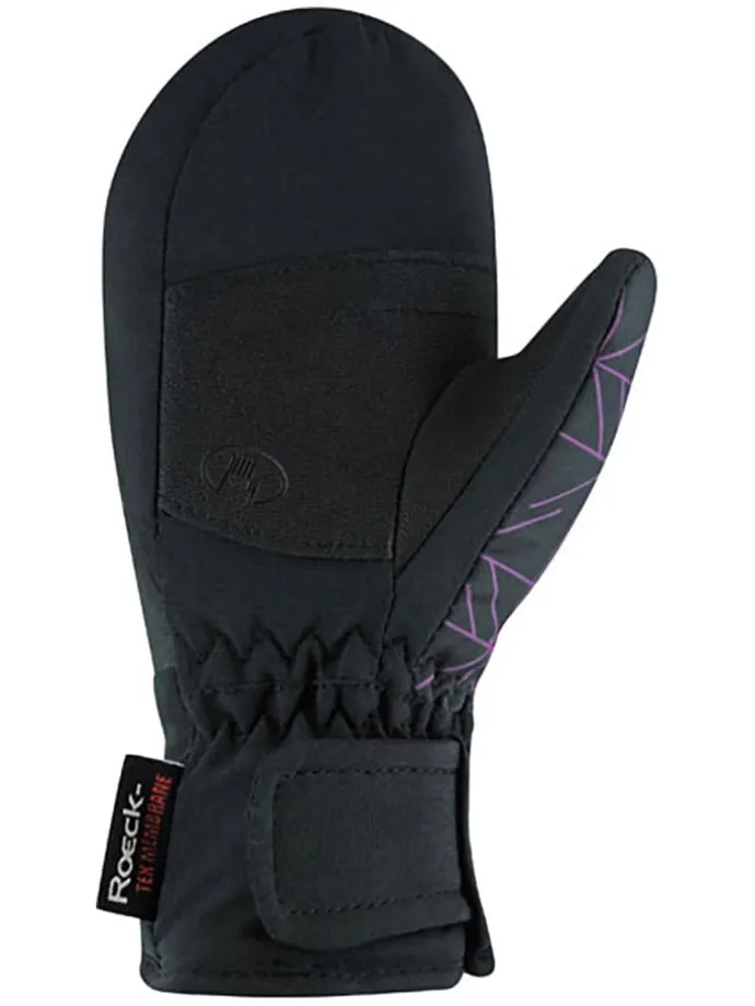 Ski-/ Snowboardfäustlinge "Faido" in Schwarz