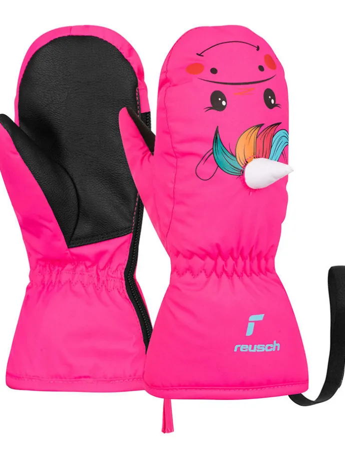 Ski-/ Snowboardfäustlinge "Sweety Mitten" in Pink/ Schwarz