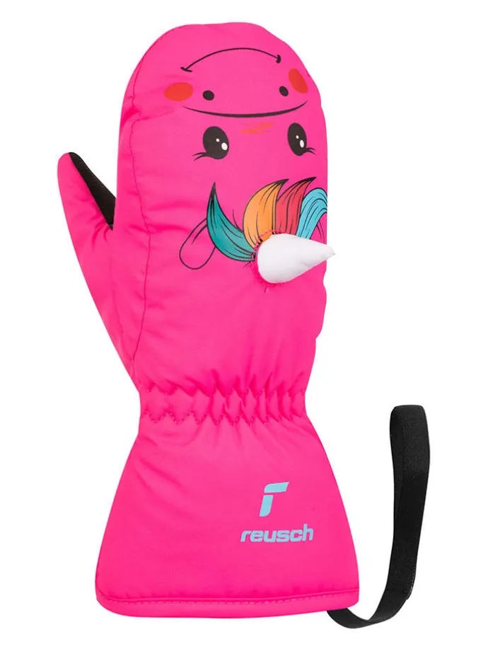 Ski-/ Snowboardfäustlinge "Sweety Mitten" in Pink/ Schwarz