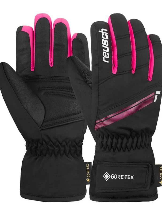 Ski-/ Snowboardhandschuhe "Tommy GORE-TEX Junior" in Schwarz/ Pink