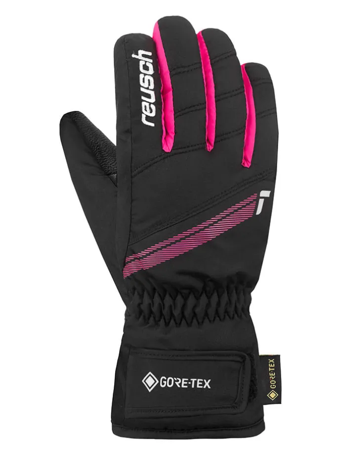 Ski-/ Snowboardhandschuhe "Tommy GORE-TEX Junior" in Schwarz/ Pink