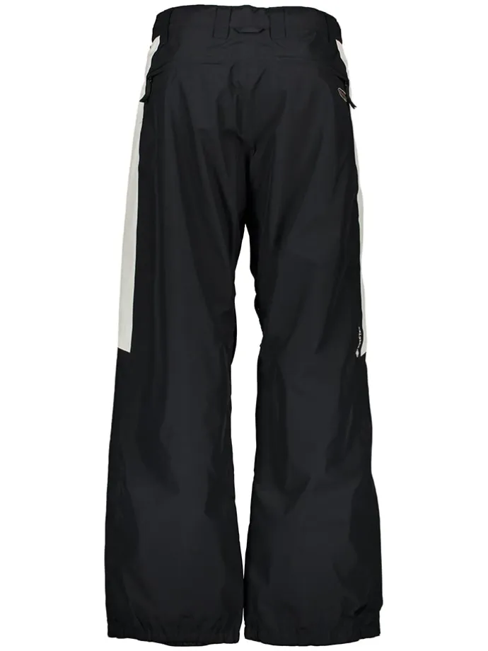 Ski-/ Snowboardhose "High Altitude" in Schwarz/ Weiß