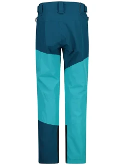 Ski-/ Snowboardhose in Blau/ Türkis