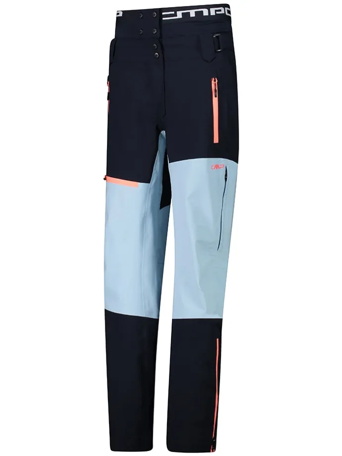 Ski-/ Snowboardhose in Dunkelblau/ Hellblau