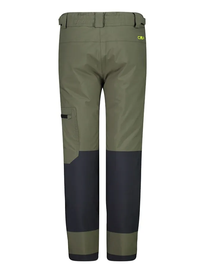 Ski-/ Snowboardhose in Khaki/ Schwarz