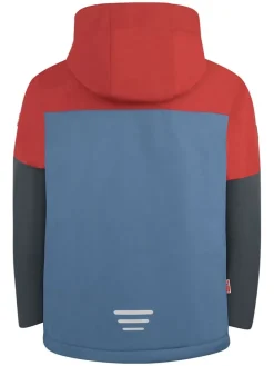Ski-/ Snowboardjacke "Eikedalen" in Braunrot/ Blau