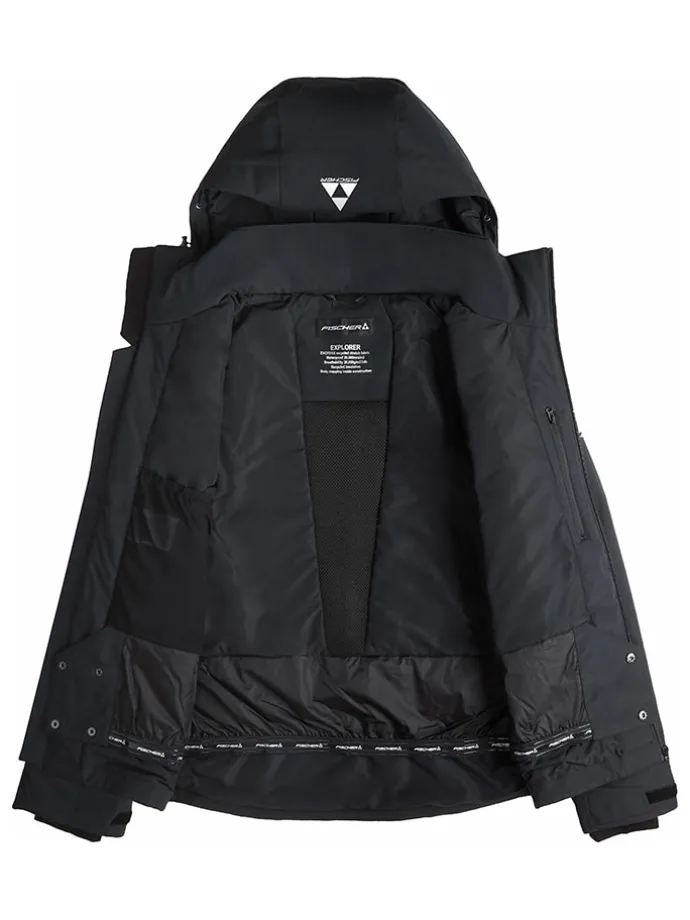 Ski-/ Snowboardjacke "Explorer" in Schwarz