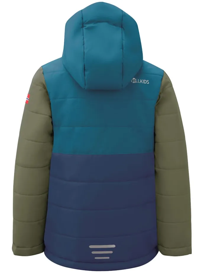Ski-/ Snowboardjacke "Hemsedal" in Dunkelblau/ Khaki