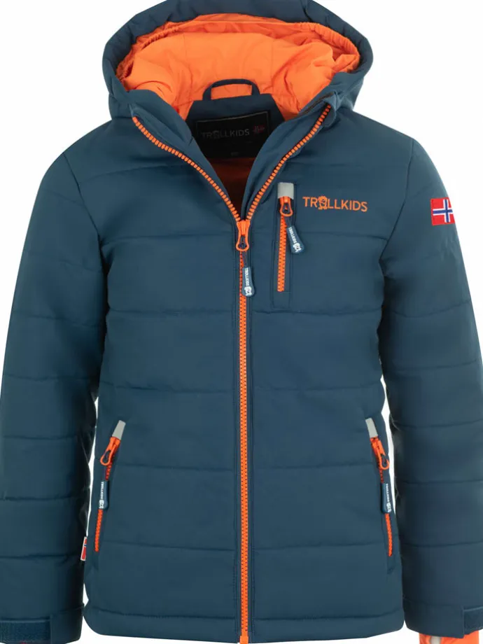 Ski-/ Snowboardjacke "Hemsedal XT" in Dunkelblau/ Orange