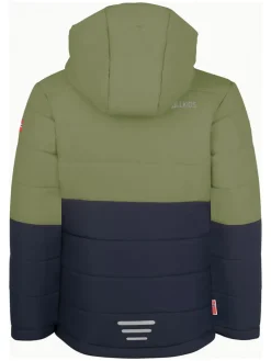 Ski-/ Snowboardjacke "Hemsedal" in Khaki/ Dunkelblau