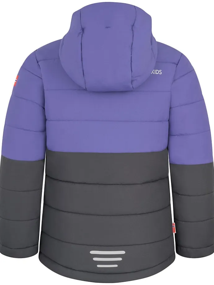 Ski-/ Snowboardjacke "Hemsedal" in Lila/ Schwarz