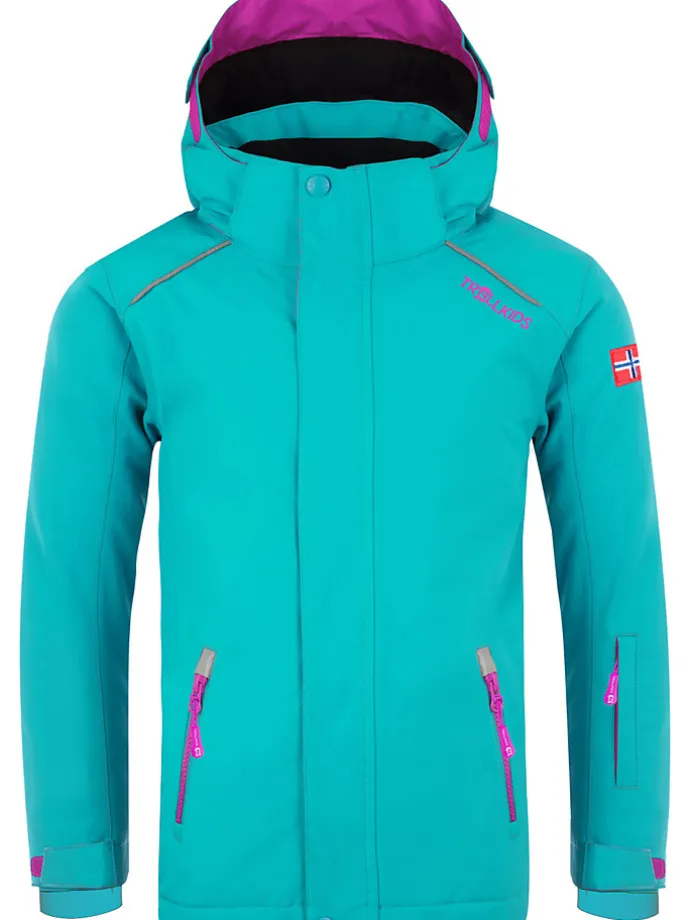 Ski-/ Snowboardjacke "Holmenkollen Pro" in Türkis